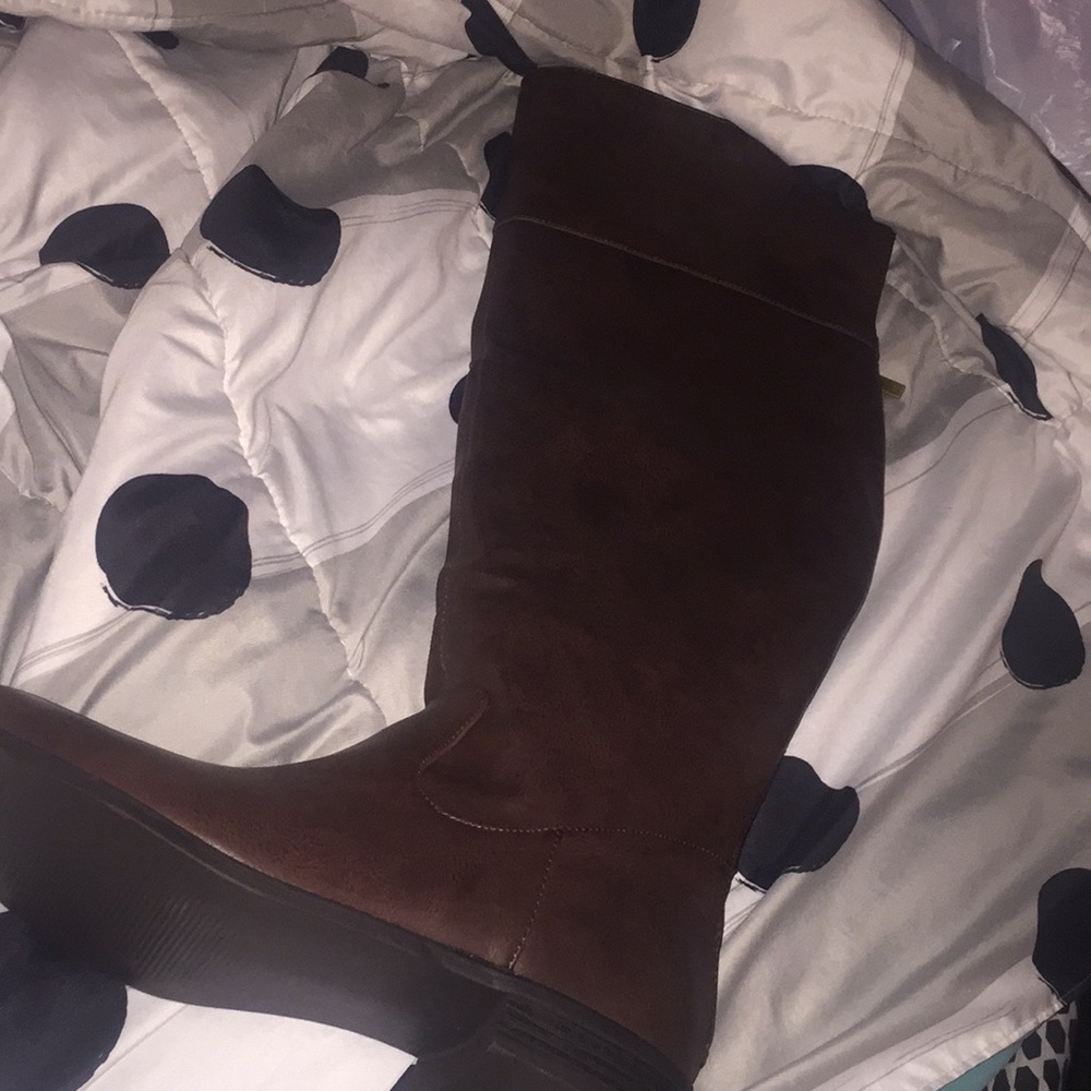 Brown Knee High Boot